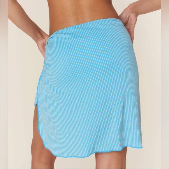 NWT Andie The Maya Sarong - Gold Stripe - Splash Size L/XL - Picture 2 of 9